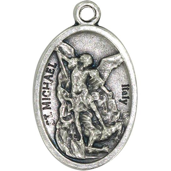 Medaglia San Michele / Angelo Custode - 2,5 x 1,5 cm