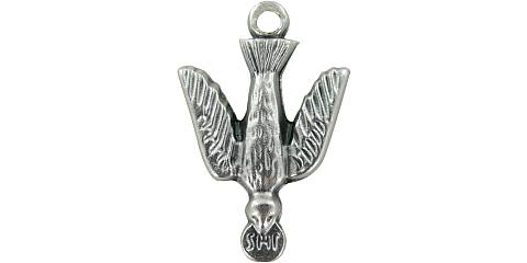 Medaglia Spirito Santo in metallo ossidato - 2,5 cm