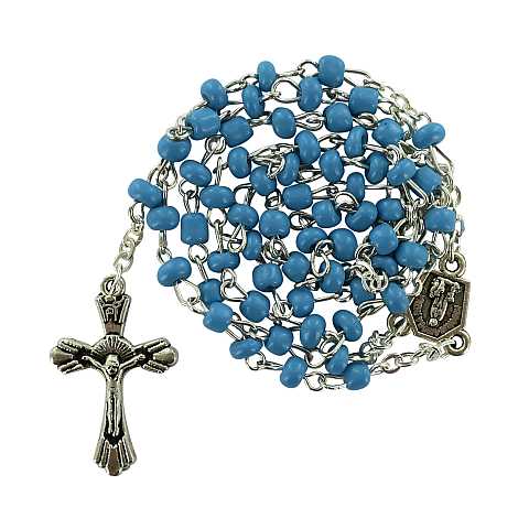 Adesivo resinato per rosario fai da te misura 3 - San Nicola di Bari