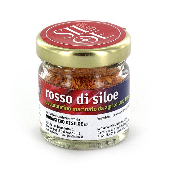 Peperoncino Macinato Bio  Rosso di Siloe gr.15
