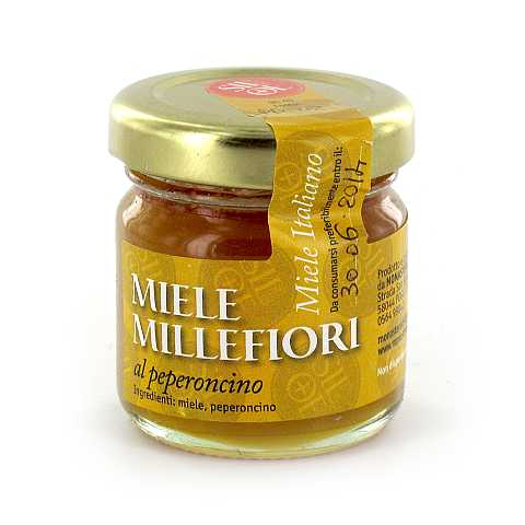 Miele Italiano di Arancio, 12 Vasetti da 500 Grammi (Tot. 6 kg)