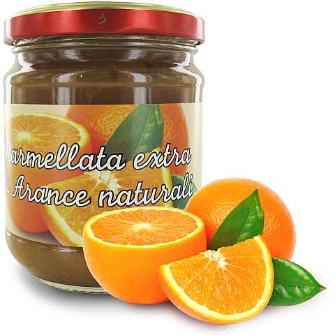 Marmellata Extra di Arance naturali di Sant Antonio di Padova da 220 grammi
