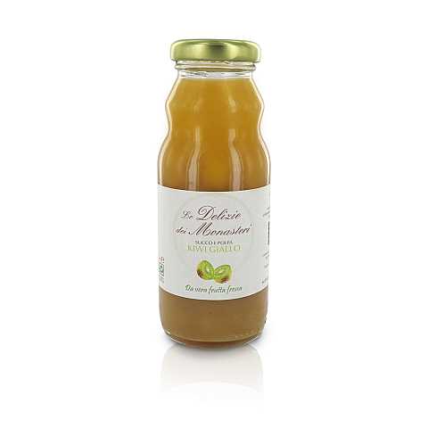 Succo di frutta Kiwi giallo - Le Delizie dei Monasteri - 200 ml