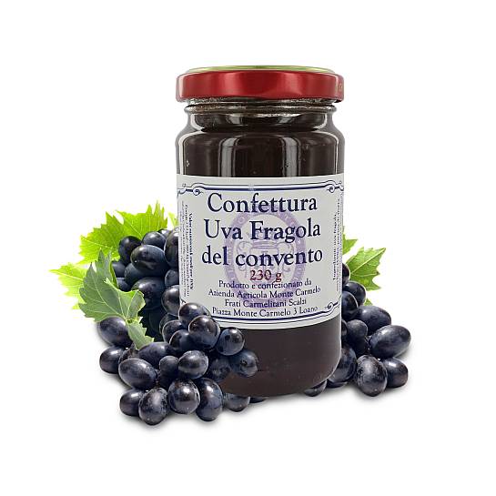 Confettura di uva fragola dei Frati Carmelitani Scalzi - Vasetto 230g