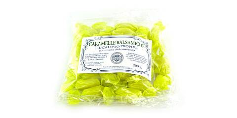 Caramelle balsamiche dei Frati Carmelitani Scalzi - Miele, eucalipto e propoli - Azienda agricola Monte Carmelo - 200g