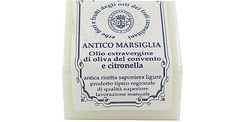Sapone di Marsiglia dei Frati Carmelitani Scalzi, olio e citronella - cubo da 125 g