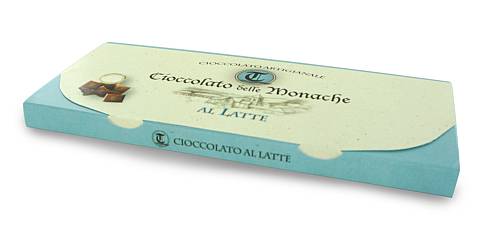 Cioccolato artigianale al latte  250 grammi - Monache Trappiste Praga
