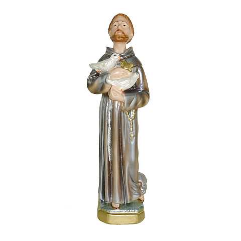 Statua Madonna con bambino in ceramica - 10 cm