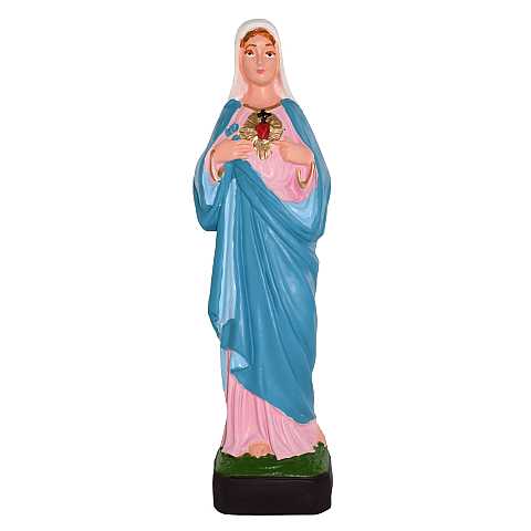 Statua da esterno di Sant'Antonio in materiale infrangibile, dipinta a mano, da circa 16 cm