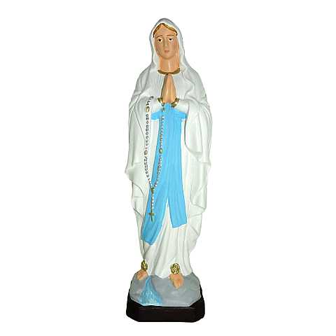 Statua da esterno di Santa Teresa in materiale infrangibile, dipinta a mano, da circa 20 cm