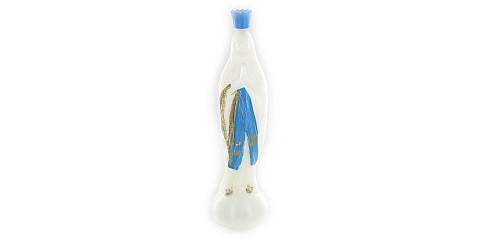 Bottiglia per Acquasanta o Acqua Benedetta, Vergine Maria di Lourdes, Acqua Non Inclusa, Plastica, Altezza 20 Cm