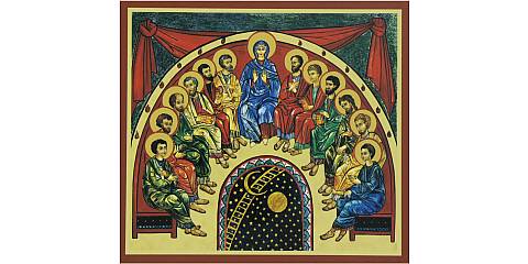 Quadro icona Discesa dello Spirito Santo - 12 x 11 cm