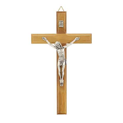 Corpo di Cristo per Crocifisso, Metallo, Color Argento, 15 Centimetri