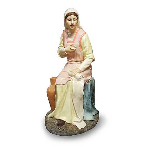 Statue presepe: Madonna linea Martino Landi per presepe da 120 cm
