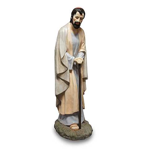 Statue presepe: San Giuseppe linea Martino Landi per presepe da 120 cm