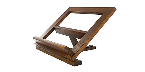 Leggio economico da tavolo in legno - 32x25 cm
