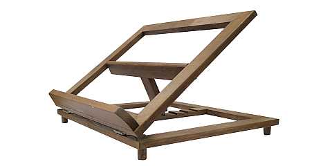 Leggio economico da tavolo in legno - 32x40 cm