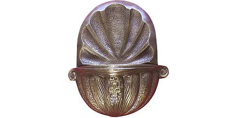 Acquasantiera in bronzo - 27 cm