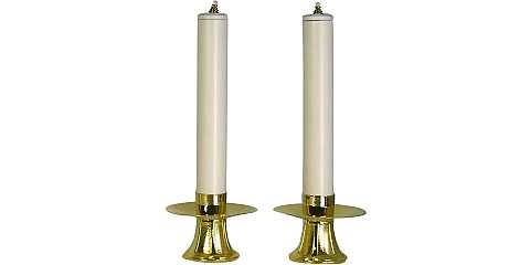 coppia candelieri 589 con finte candele