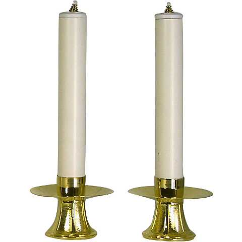 coppia candelieri 589 con finte candele