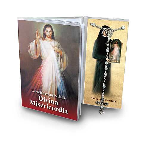 Libretto Divina Misericordia, Roma, con rosario - Italiano