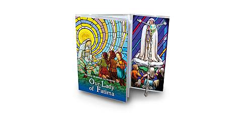 Libretto con rosario Madonna di Fatima - inglese