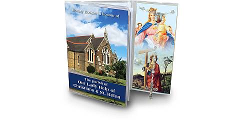 Libretto con rosario St.Helen's Catholic Church  - inglese
