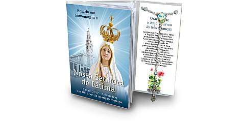 Libretto con rosario Santuario della Madonna di Fatima - portoghese