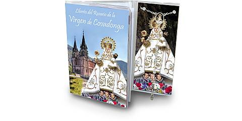 Libretto con rosario Santuario di Covadonga - spagnolo