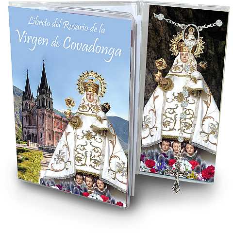 Libretto con rosario Santuario di Covadonga - spagnolo