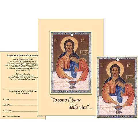 Icona degli sposi - Nostra Signora dell'Alleanza, produzione greca in legno - 32 x 26 cm