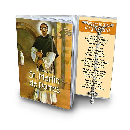 Libretto Novena a Saint Martin de Porres con rosario - inglese