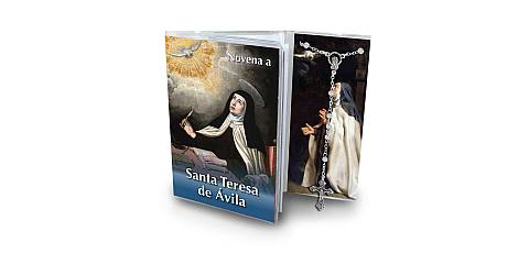 Libretto Novena a Santa Teresa Avila con rosario - spagnolo