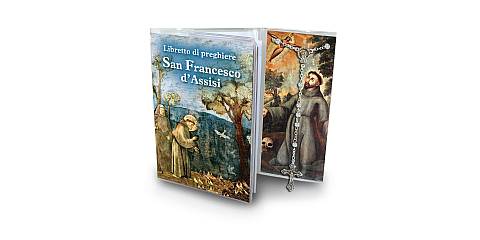  Libretto di preghiere di San Francesco d'Assisi e rosario - italiano