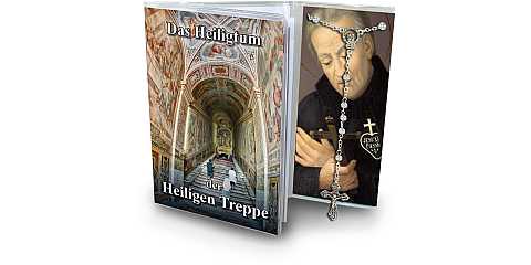 Libretto della storia del Santuario della Scala Santa con rosario - tedesco