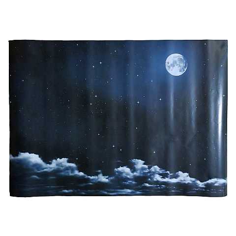 Carta Sfondo per Presepe, Cielo Notturno con Luna, Fondale Cielo Notte per Presepe Linea Bertoni, 50 x 70 Cm