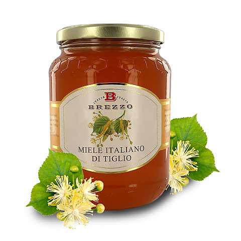 Miele Italiano di Tiglio, 12 Vasetti da 1 Kg (Tot. 12 Kg)
