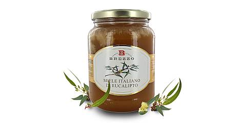 Miele Italiano di Eucalipto, 12 Vasetti da 1 Kg (Tot. 12 Kg)