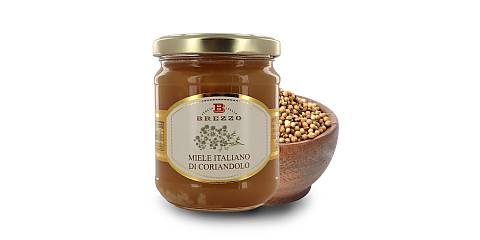Miele Italiano di Coriandolo, 12 Vasetti da 250 Grammi (Tot. 3 kg)
