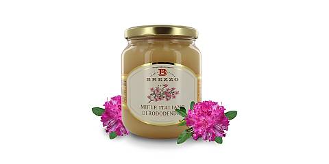 Miele Italiano di Rododendro, 12 Vasetti da 500 Grammi (Tot. 6 Kg)