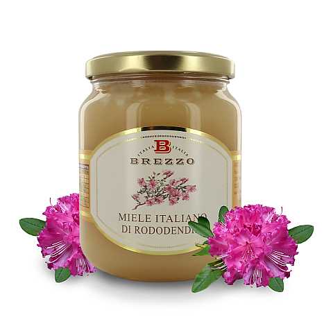 Miele Italiano di Rododendro, 12 Vasetti da 500 Grammi (Tot. 6 Kg)