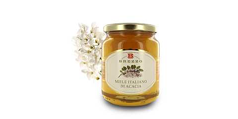 Miele Italiano di Acacia, 12 Vasetti da 500g (Tot. 6 kg)