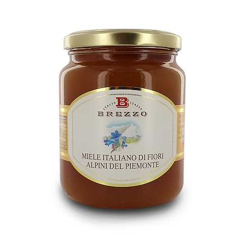 Miele Italiano di Montagna della Valle Maira, 12 Vasetti da 500 Grammi (Tot. 6 Kg)