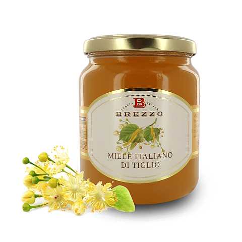 Miele Italiano di Tiglio, 12 Vasetti da 500 Grammi (Tot. 6 Kg)