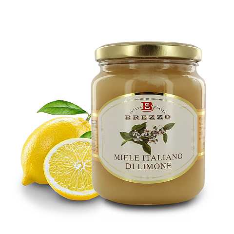 Miele Italiano di Limone, 12 Vasetti da 500 Grammi (Tot. 6 kg)