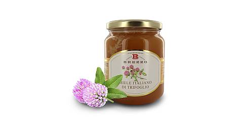 Miele Italiano di Trifoglio, 500 Grammi