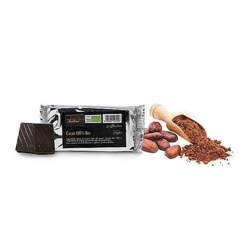 Mini Tavoletta Di Massa Di Cacao 100%, 20 Grammi