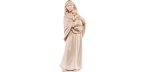 Statua della Madonna Ferruzzi, linea da 25 cm, in legno naturale - Demetz Deur