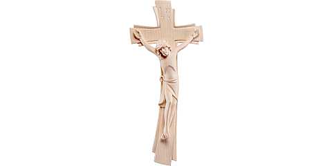 Crocifisso Sinai, Legno Naturale, Altezza Corpo Gesù: 60 Cm - Demetz Deur