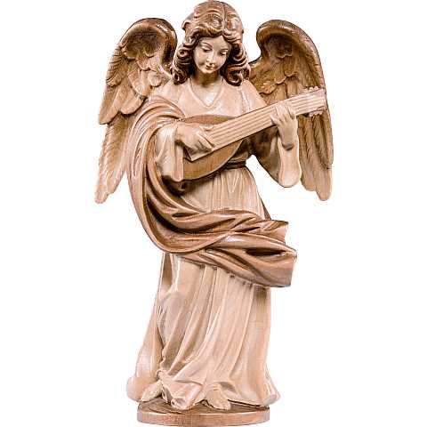 Angelo Victoria - Demetz - Deur - Statua in legno dipinta a mano. Altezza pari a 18 cm.